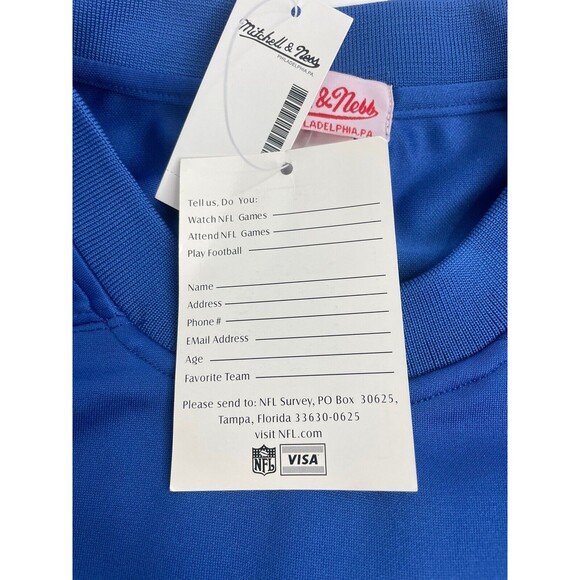 Mitchell & Ness 1975 Roger Staubach Dallas Cowboys Jersey Adult Sz 52 XLBlue NWT - Picture 11 of 12